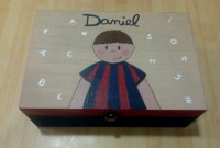 Caja con departamentos niño del Barça (18,95€) 